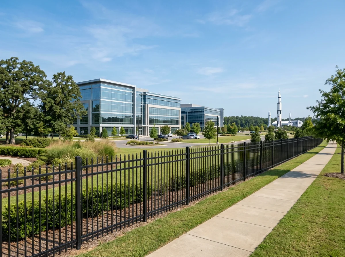 Commercial Iron Fencing