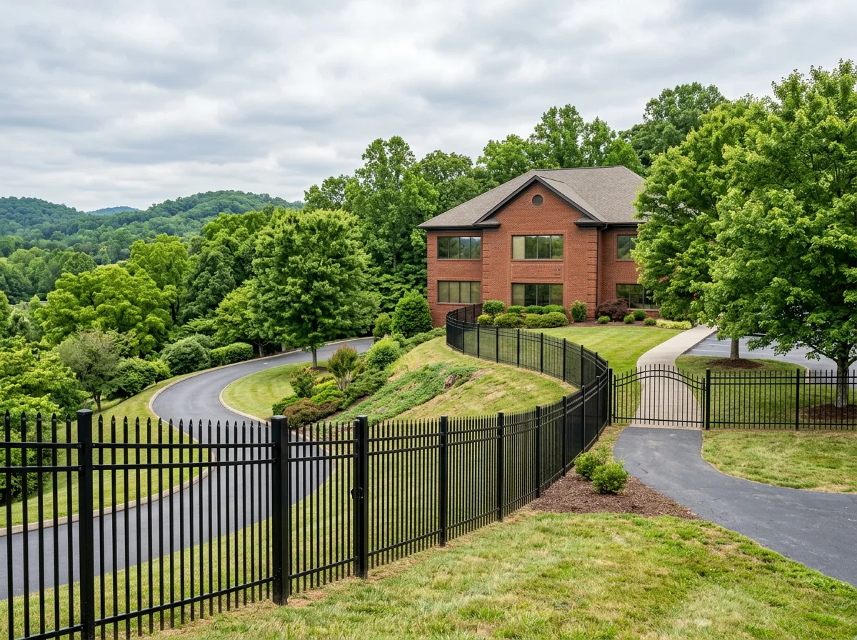 Commercial Iron Fencing
